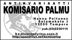 Antikvariaatti Komisario Palmu